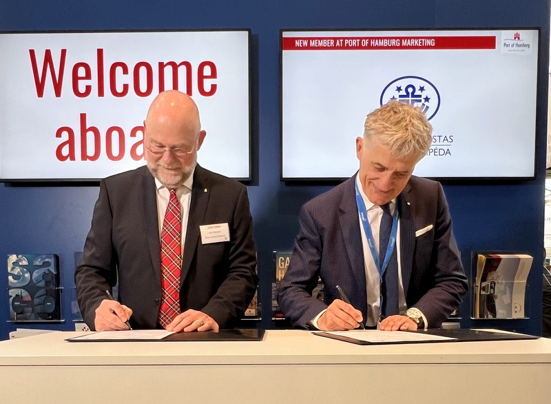 Klaipėdos uostas – Hamburgo uosto marketingo asociacijos narys