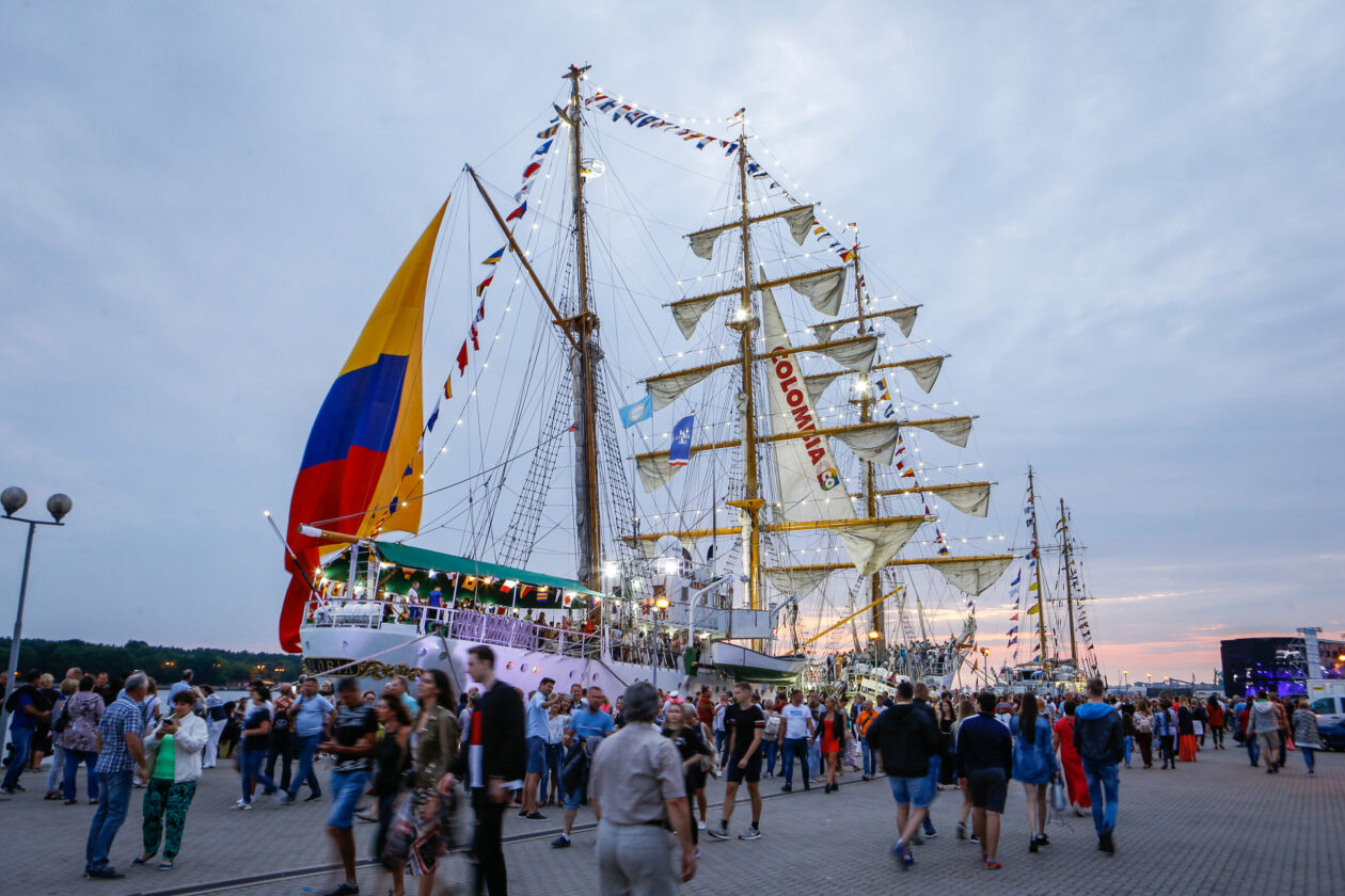 DIDŽIŲJŲ „THE TALL SHIPS RACES 2024” BURLAIVIŲ SUGRĮŽIMO PROGA – IR MUZIKOS FESTIVALIŲ GAUSA BIRŽELI...