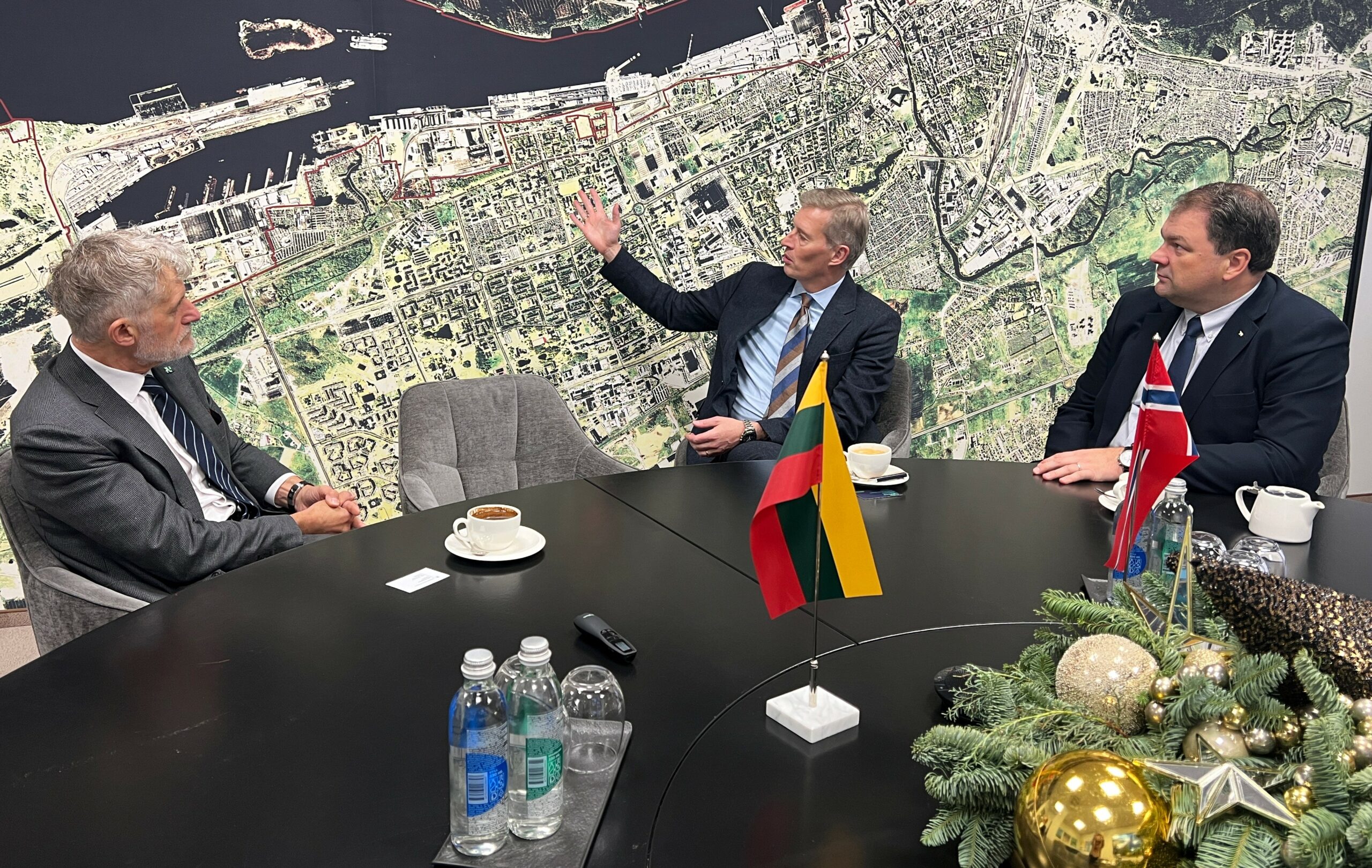 Uosto direkcijoje – Norvegijos ambasadorius: aptarti bendradarbiavimo prioritetai