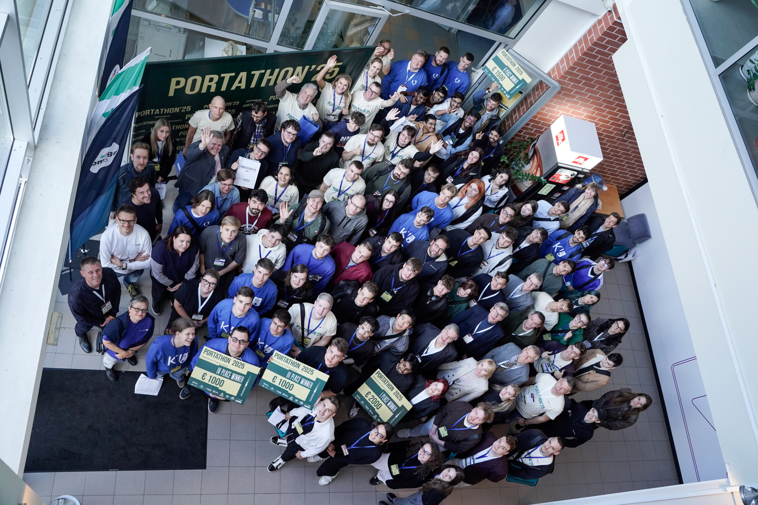 „Portathon 2025“: tarp nugalėtojų – klaipėdos uosto pasiūlytą iššūkį sprendusios komandos