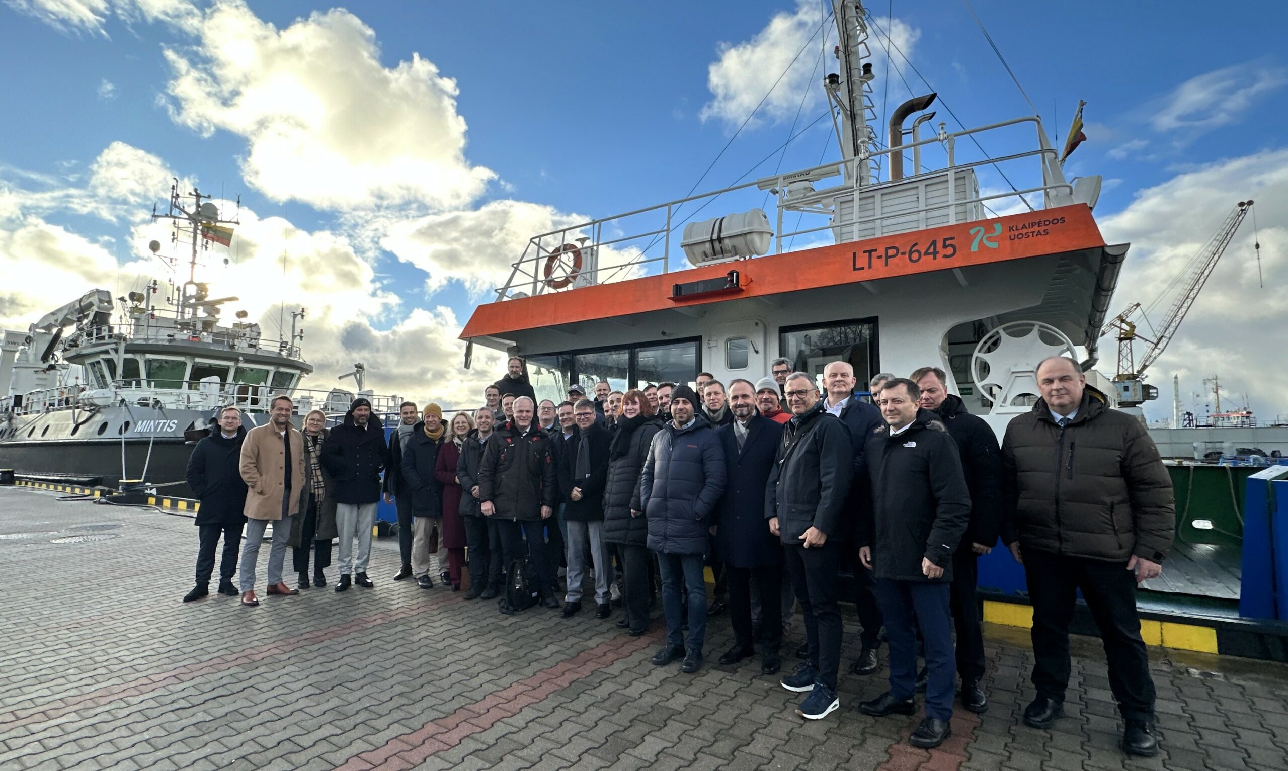 Klaipėdos uoste – Vokietijos jūrinio verslo delegacija: naujas impulsas partnerystei