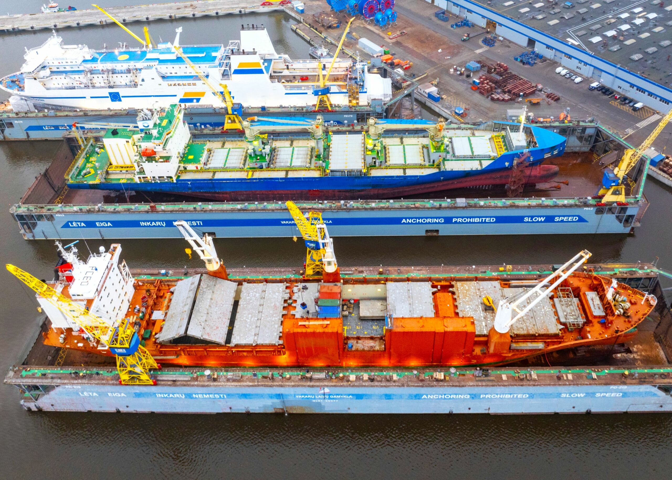 Klaipėdos uoste INVESTUOJAma Į NAUJĄ DOKĄ „PANAMAX“ TIPO LAIVŲ REMONTUI
