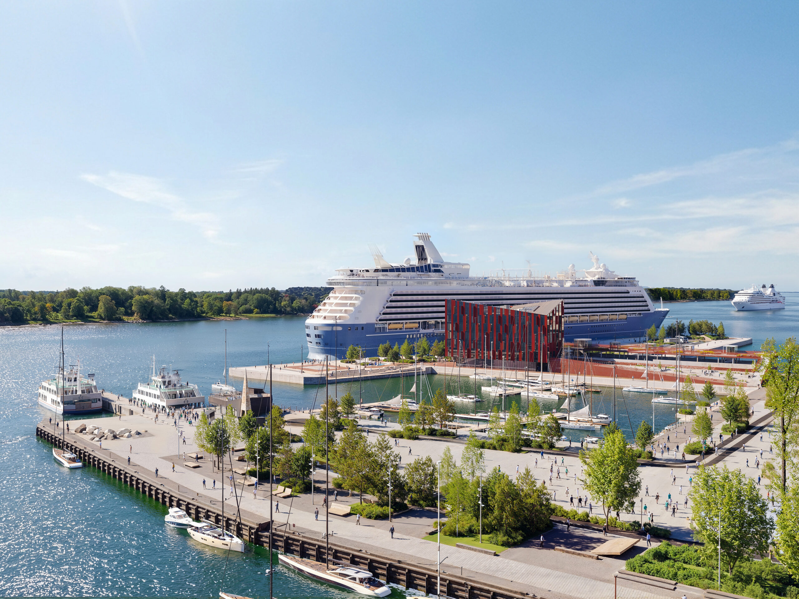 Šalia būsimo terminalo planuojama pramoginių laivų marina: pradedamas projektavimas