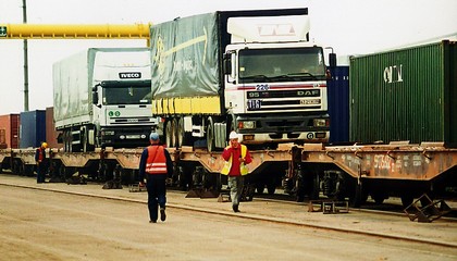 Ekspertų pasitarimas mišrių vežimų traukinio „Vikingas“ klausimais Odesoje (Ukraina)