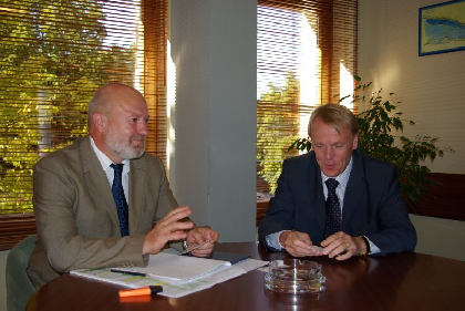 Klaipėdos uoste lankėsi Europos rekonstrukcijos ir plėtros banko (ERPB) atstovybės Lietuvoje delegacija