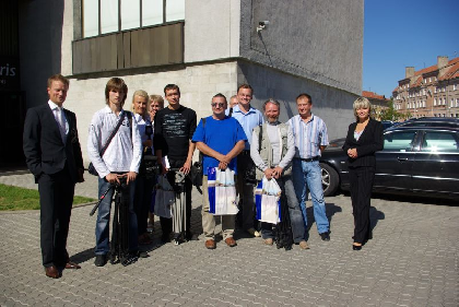 Klaipėdos uoste lankėsi Baltarusijos žiniasklaidos atstovų delegacija