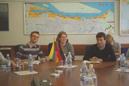 Klaipėdos uoste lankėsi Eberhard Karls universiteto (Vokietija) delegacija