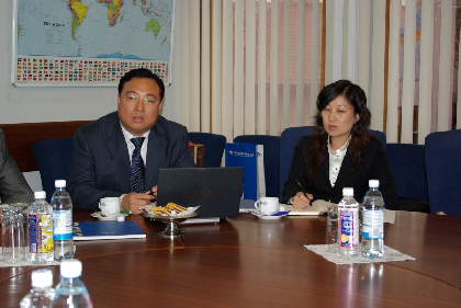 Klaipėdos uoste lankėsi Kinijos kompanijos „China Road and Bridge Corporation“ atstovai