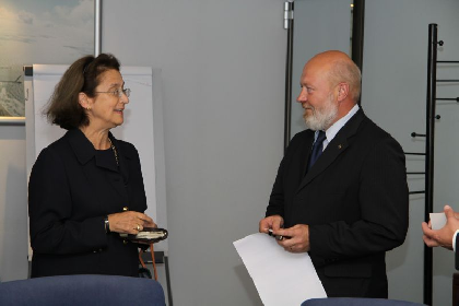Švedijos ambasadorės Lietuvos Respublikoje vizitas Klaipėdos uoste