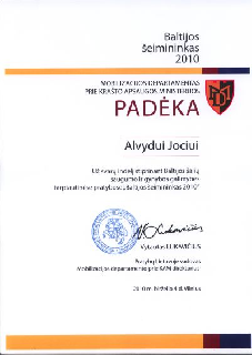 Įteiktos padėkos Uosto direkcijos darbuotojams