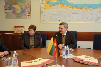 Klaipėdoje lankėsi Vokietijos ambasadorius