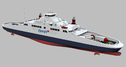 The world’s largest gas-powered ferry construction onset feast-day at Western