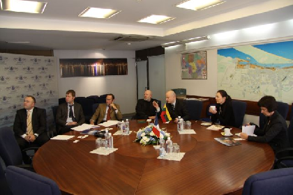 GEFCO representatives visited Klaipėda Seaport Authority