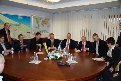 Delegation of the Logistics Companies Association of Finland  visitеd Klaipėda Port
