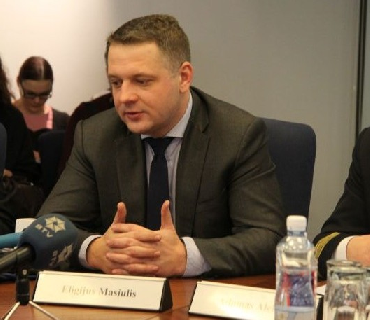 Ministras E. Masiulis: „Galimos ES ekonominės sankcijos Baltarusijai neatitinka Lietuvos interesų“