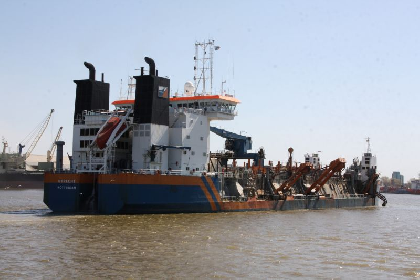 Van Oord has already dredged 1 mln cubic metres