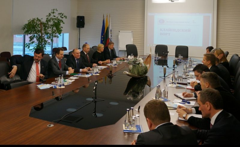 Klaipėdos uoste lankėsi delegacija iš Ukrainos
