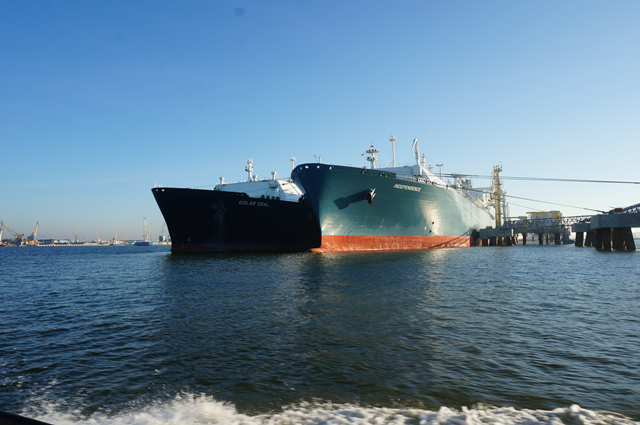 MarTech LNG - finišo tiesiojoje