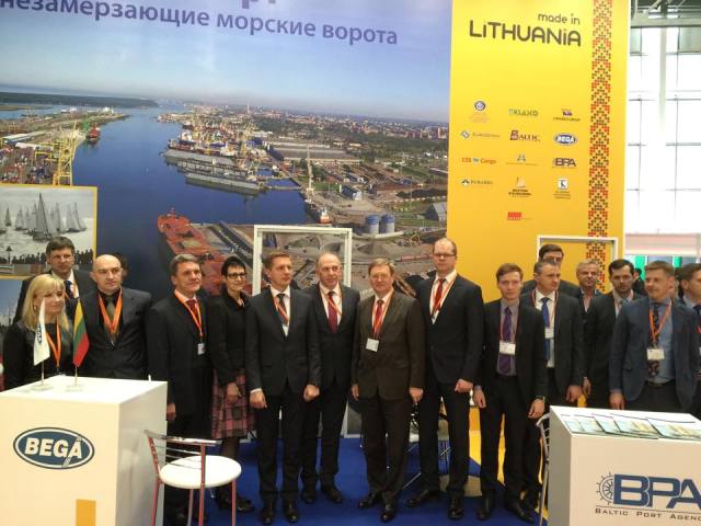 Klaipėdos uostas – pasaulinėje parodoje ir konferencijoje TRANSRUSSIA 2015
