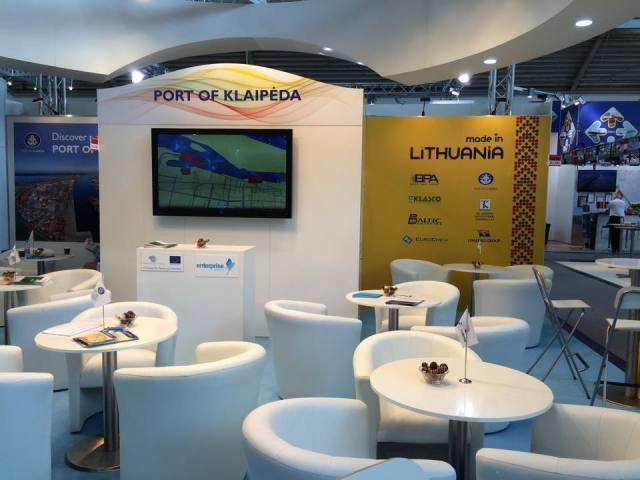 Klaipėdos uostas pristatytas pasaulinėje parodoje „Transport logistic 2015“