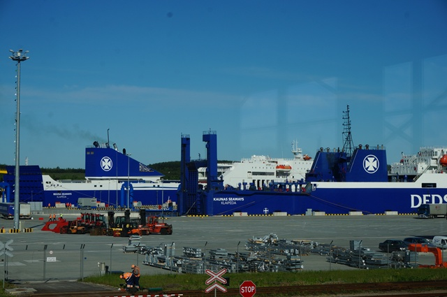 The ferry line Karlshamn – Klaipeda launched its operations at Central Klaipeda Terminal
