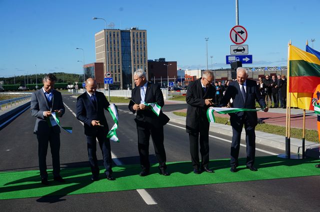 Atidaryta nauja uostamiesčio sankryža
