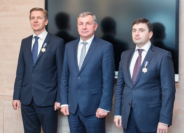 Uosto vadovui – garbės ženklas