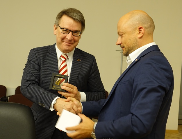 Uosto direkcijoje – Nyderlandų ambasadoriaus vizitas