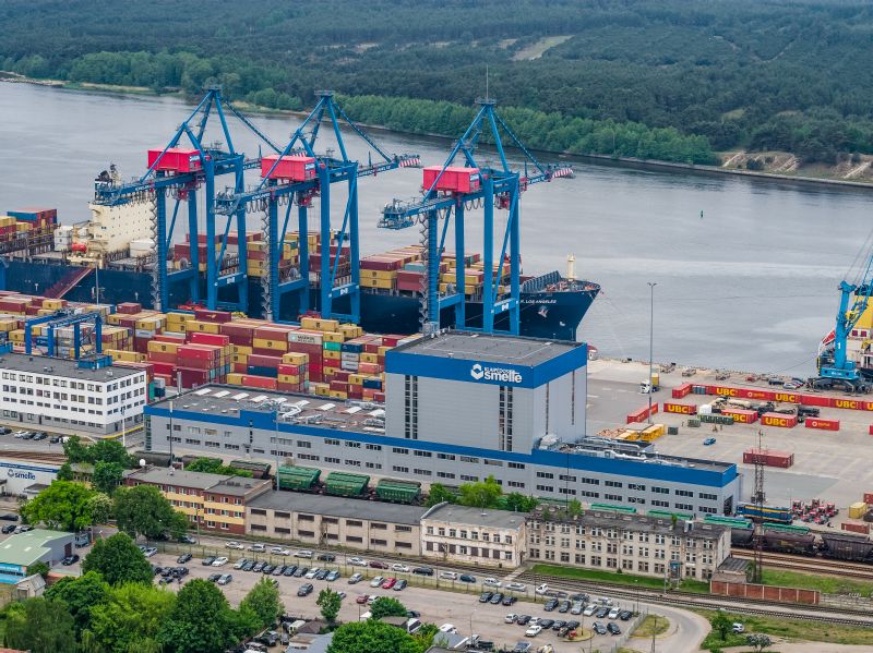Konteinerių laivybos jūrlapiuose Klaipėdos uostas tampa regioniniu centru