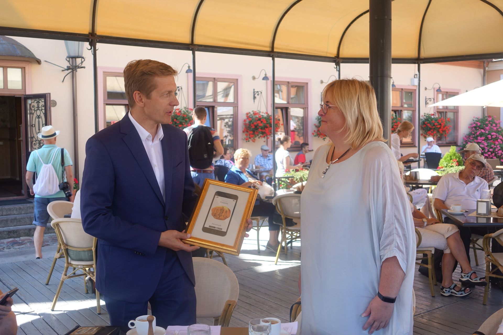 Uosto direkcijos dovana Klaipėdai – audiogidas turistams
