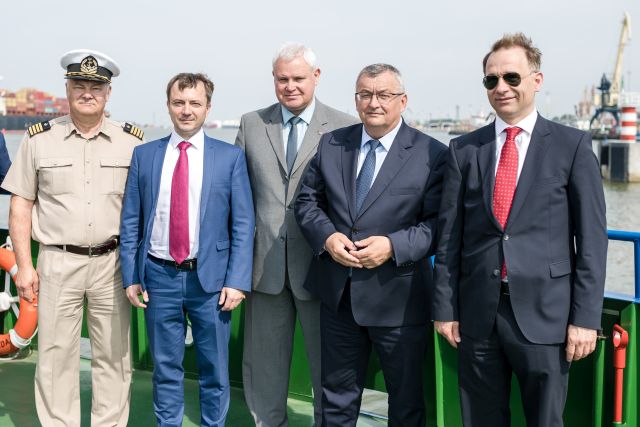 Lenkijos infrastruktūros ministras: mūsų uostai svarbūs Baltijos jūros žemėlapyje