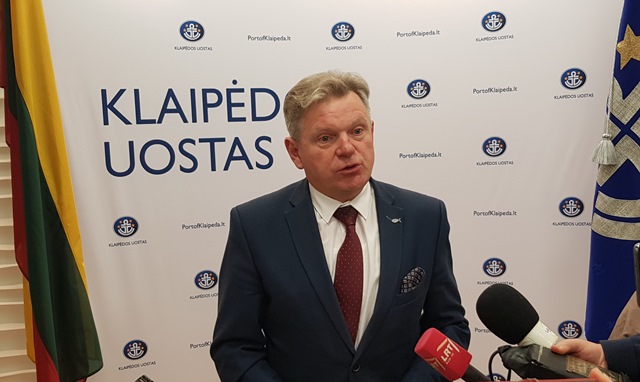 Susisiekimo ministras: mano tikslas – kad uosto bendrasis planas būtų patvirtintas