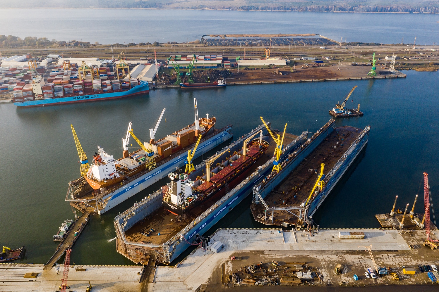 Western Shipyard boosting its vessel repair capacity: second dock for Panamax vessels soon to be com...