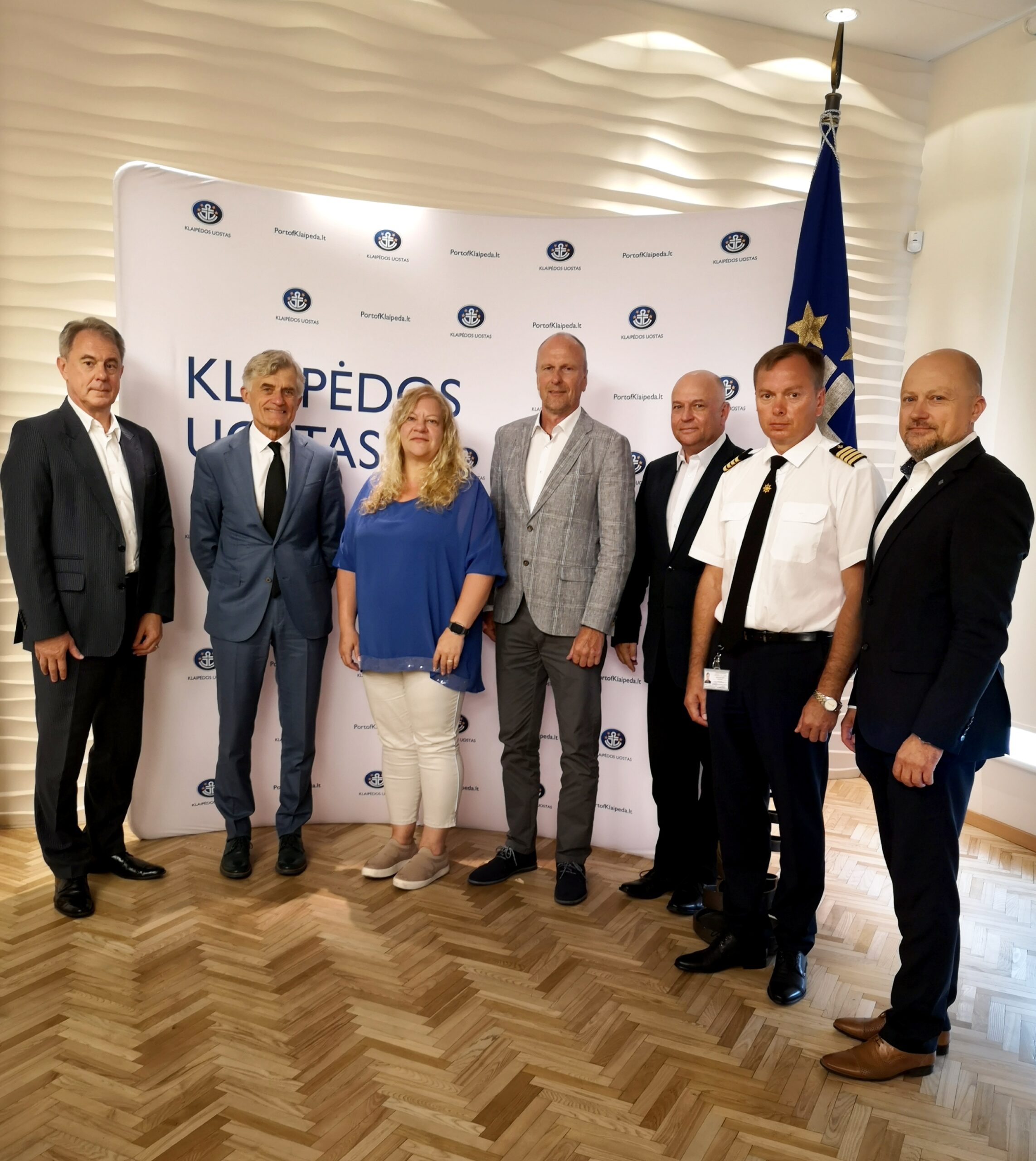 Klaipėdos uoste – svečiai iš Ventspilio uosto