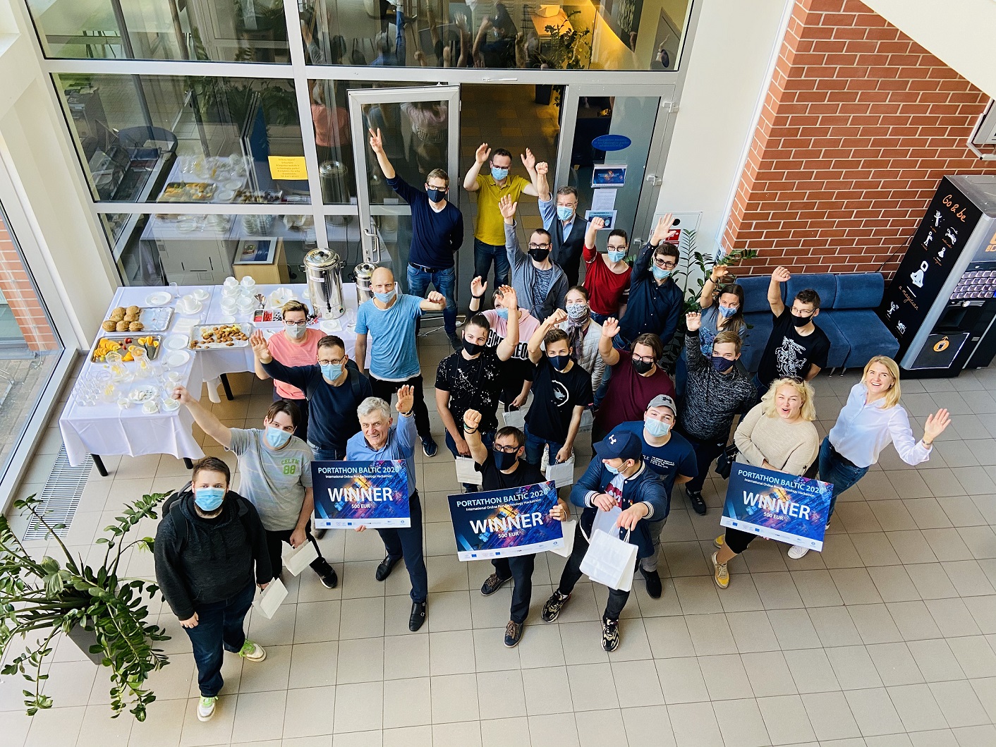 „Portathon“ technologinių sprendimų kūrėjai – ir studentai, ir vadovai