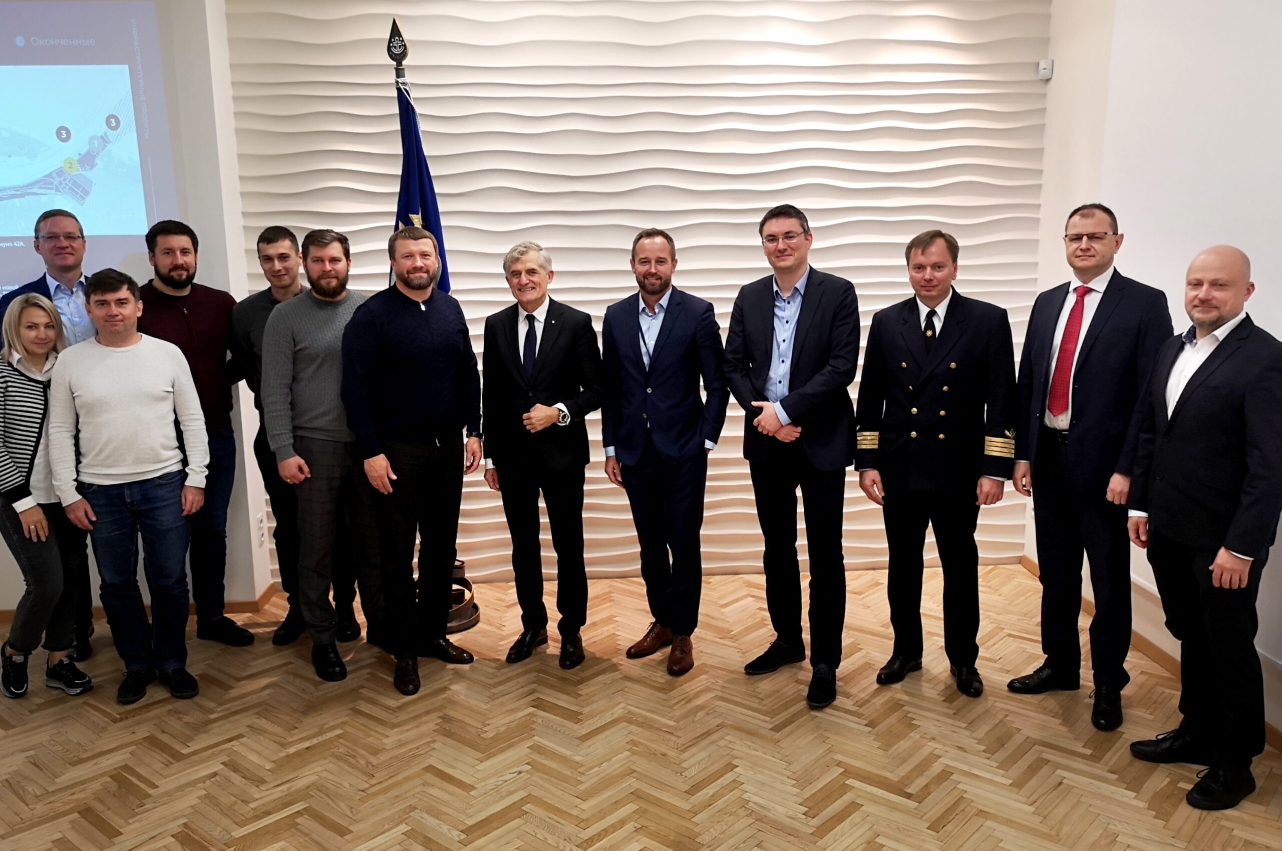 Klaipėdos uoste – svečiai iš Ukrainos
